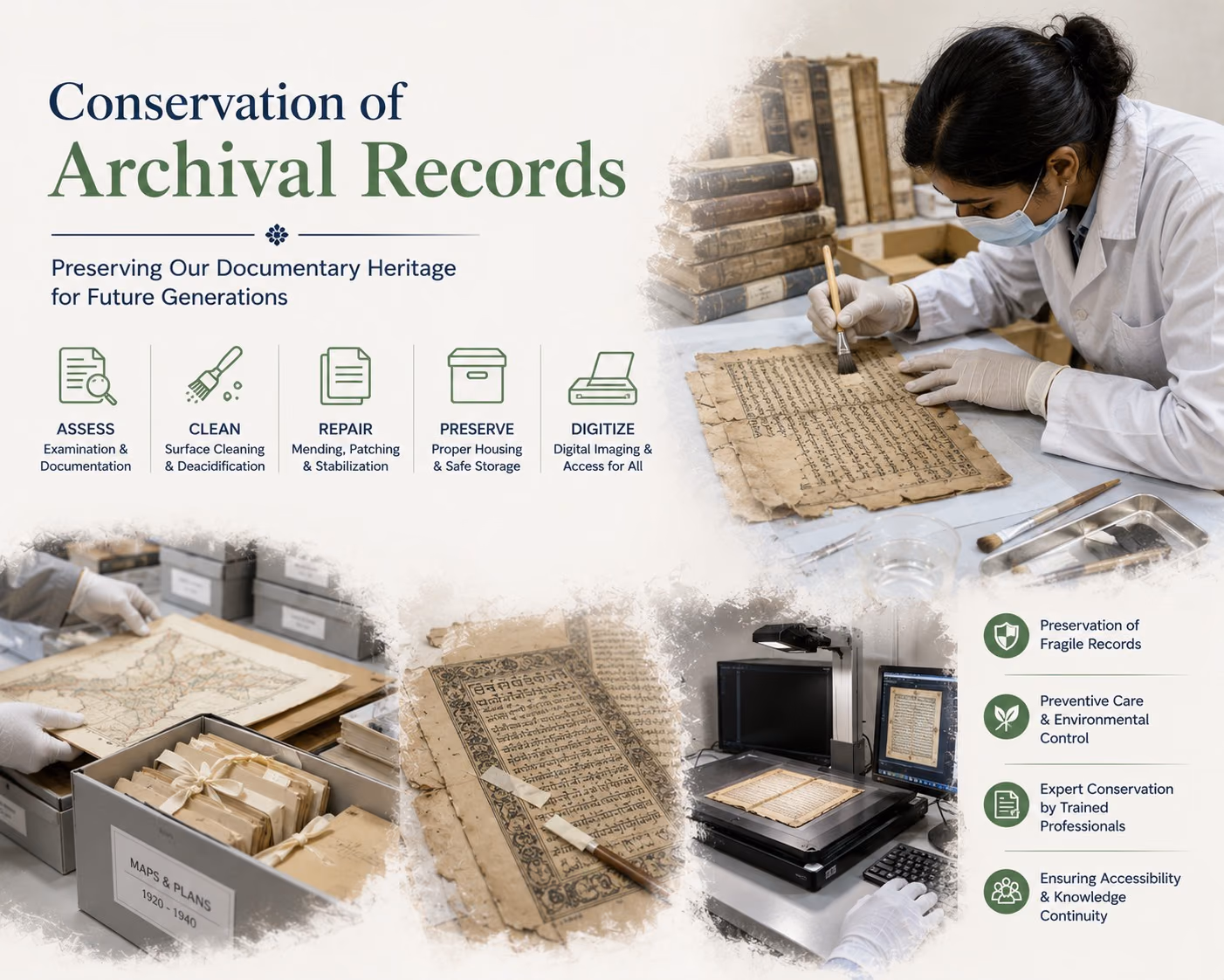 Conservation of Archival Records